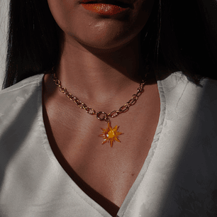 Collar Chain Dorado (dije intercambiable)