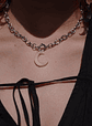Collar Chain Plateado (dije intercambiable) - Miniatura 2