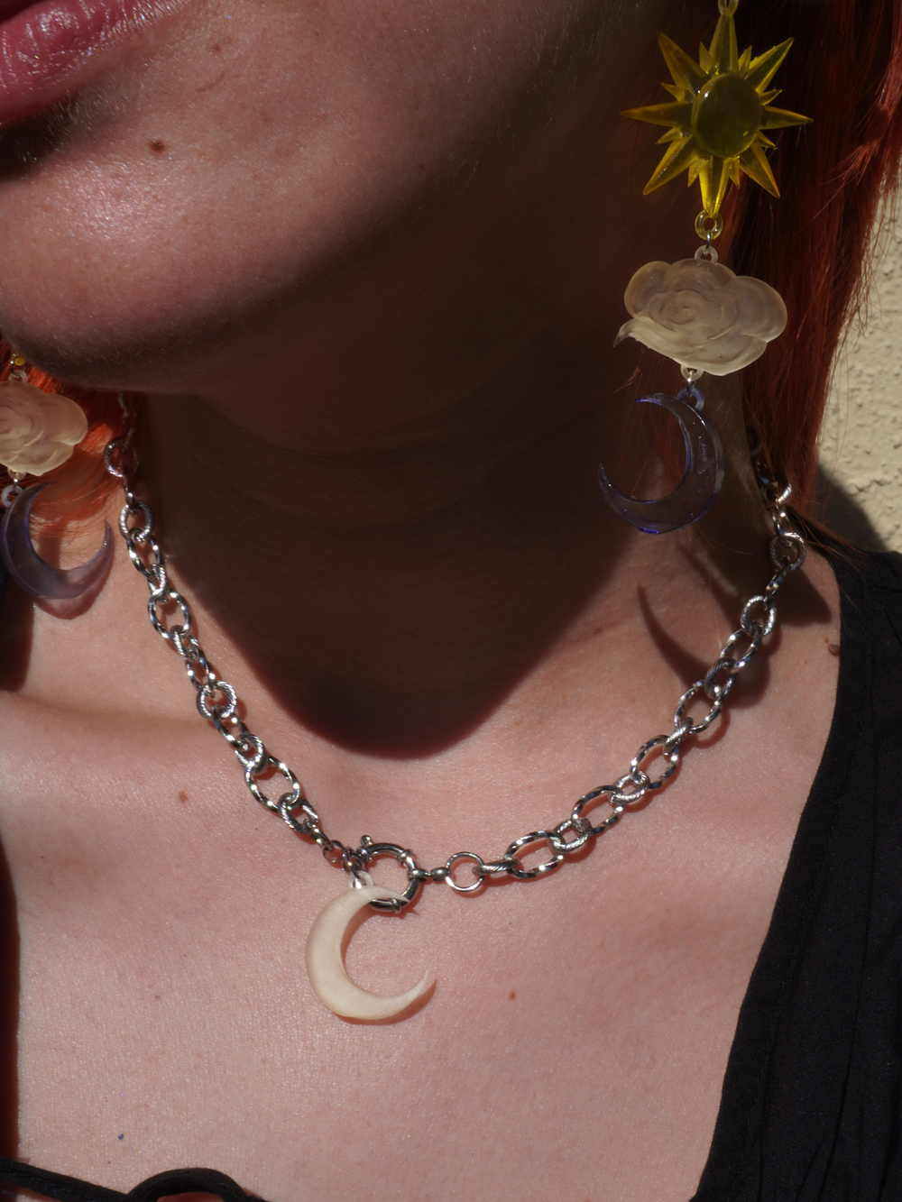 Collar Chain Plateado (dije intercambiable) 4