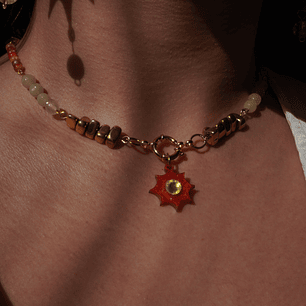 Collar Chunks Amaterasu (dije intercambiable)