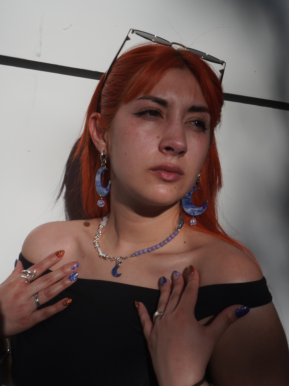 Collar Cuartos Luna (dije intercambiable) 3