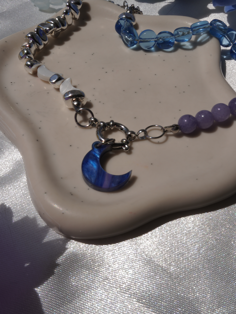 Collar Cuartos Luna (dije intercambiable) 5