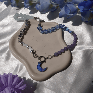 Collar Cuartos Luna (dije intercambiable)