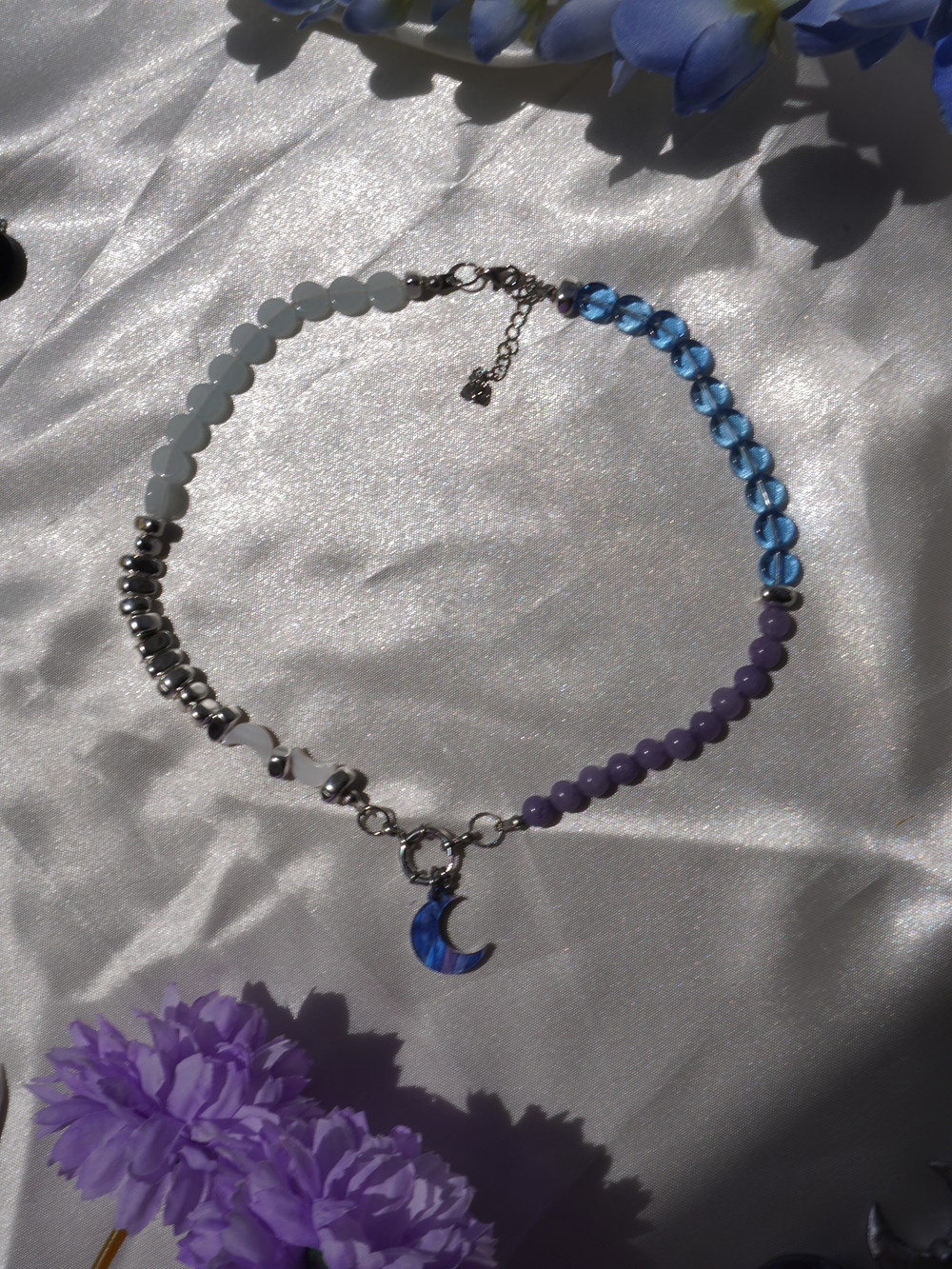 Collar Cuartos Luna (dije intercambiable) 6