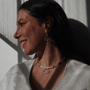 Collar Nube Amaterasu (dorado)