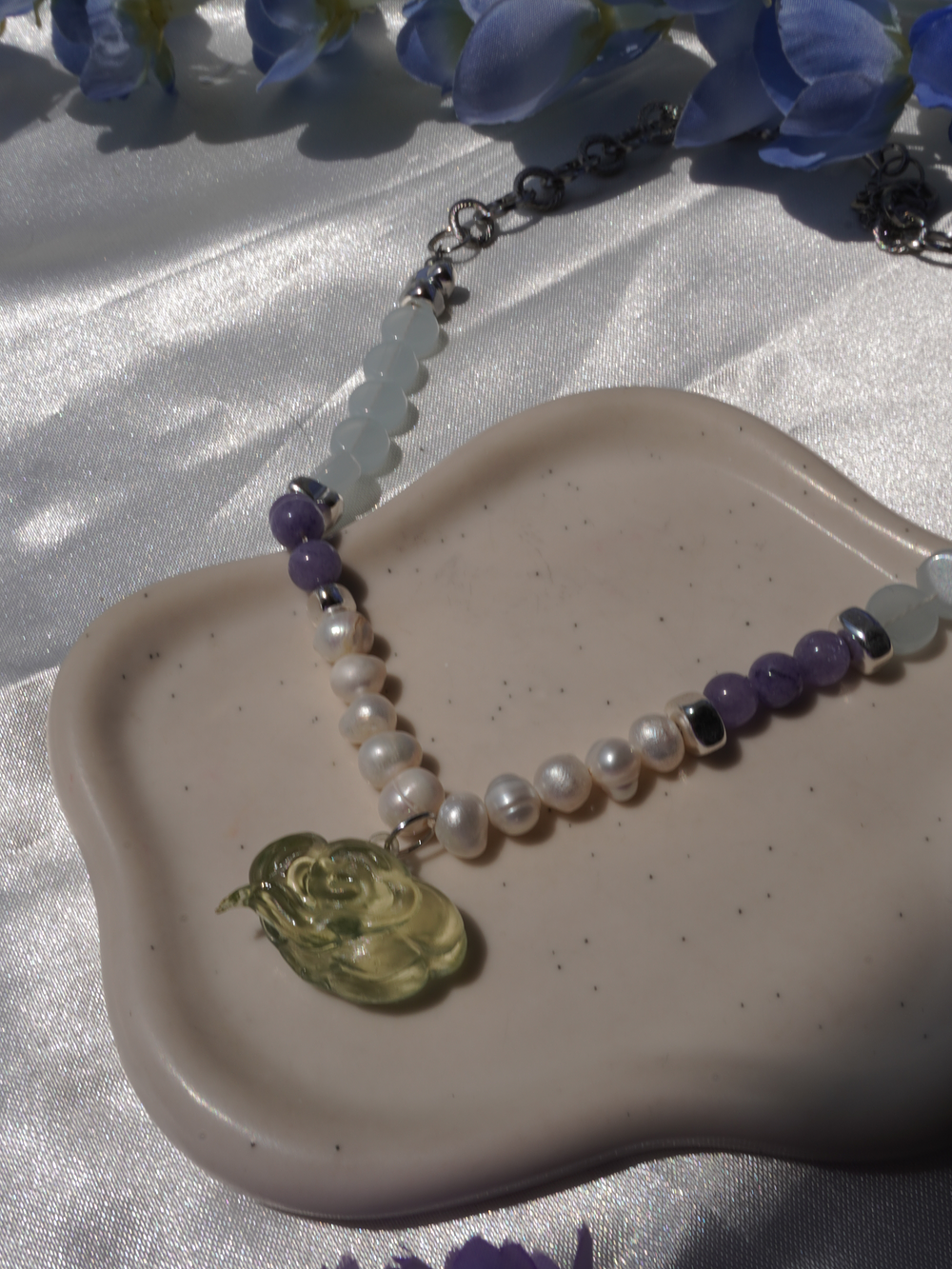 Collar Nube Tsukuyomi (plateado) 1