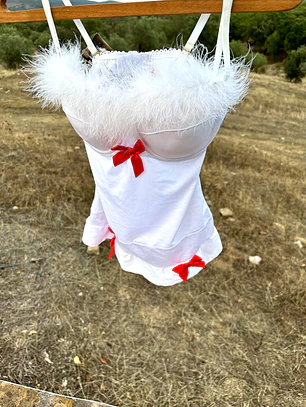 White Angelic Babydoll