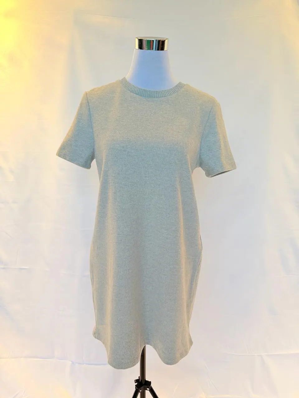 Vestido camiseta de punto Zara 1
