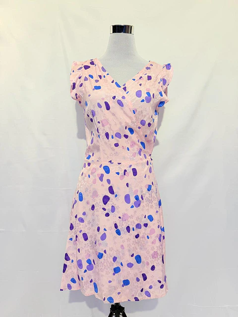 Vestido wrap mini 
