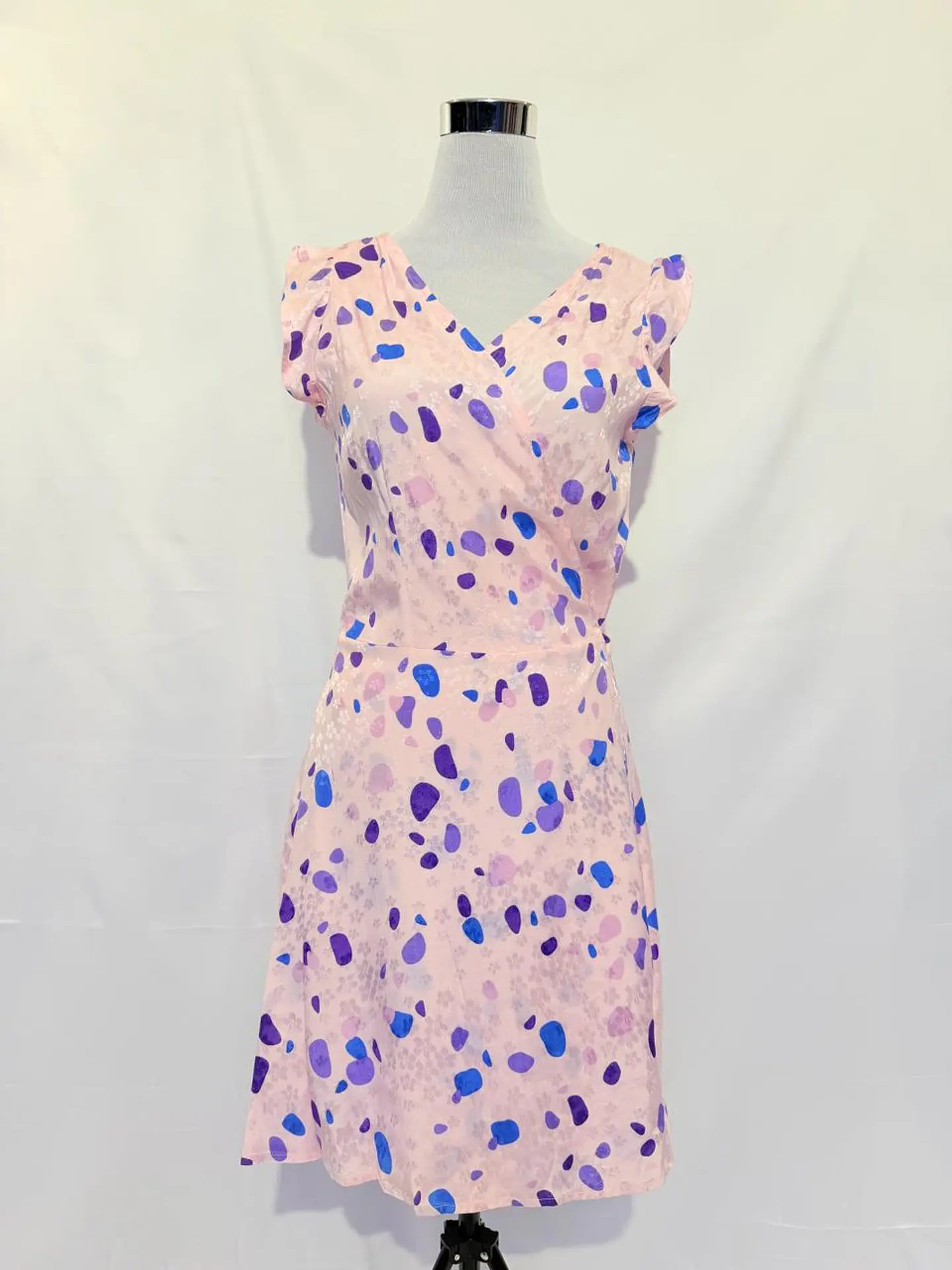 Vestido wrap mini  1