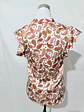 Blusa Zara — Estampado Paisley Terracota - Miniatura 3