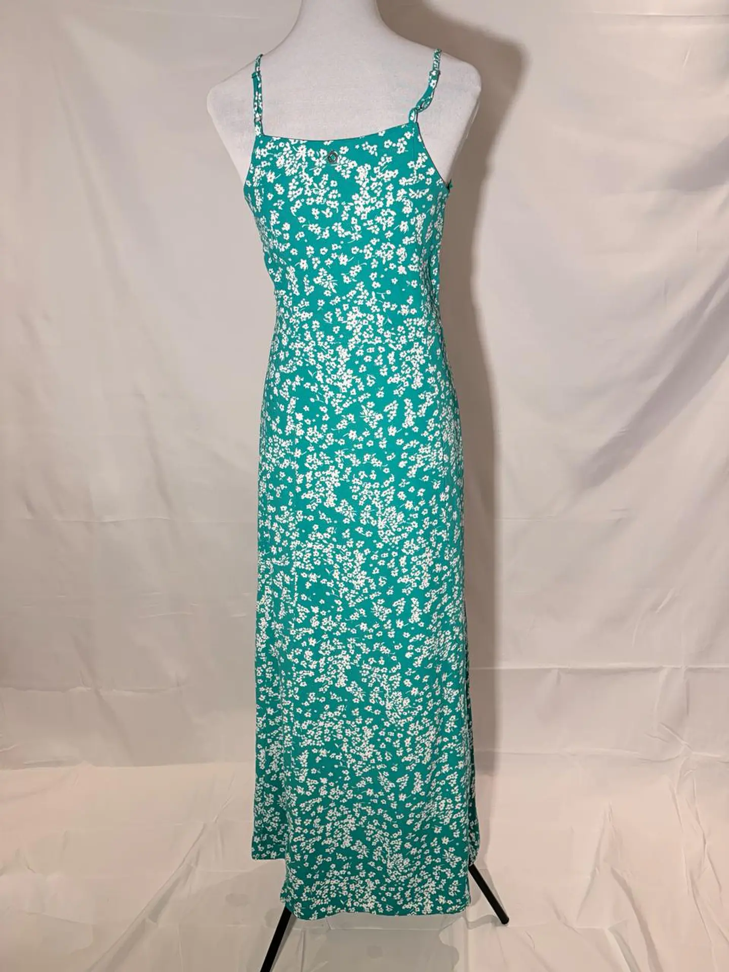 Vestido largo slip dress 4