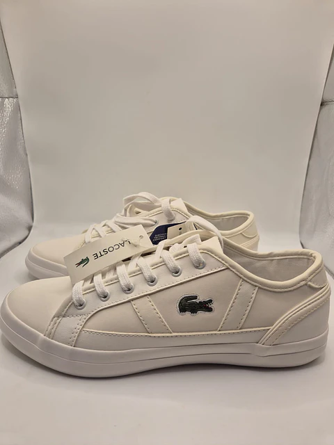 Zapatillas Urbanas Blancas Lacoste Nuevas con Etiqueta