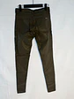 Jeans Skinny Encerados Verde Oliva Mango - Miniatura 3