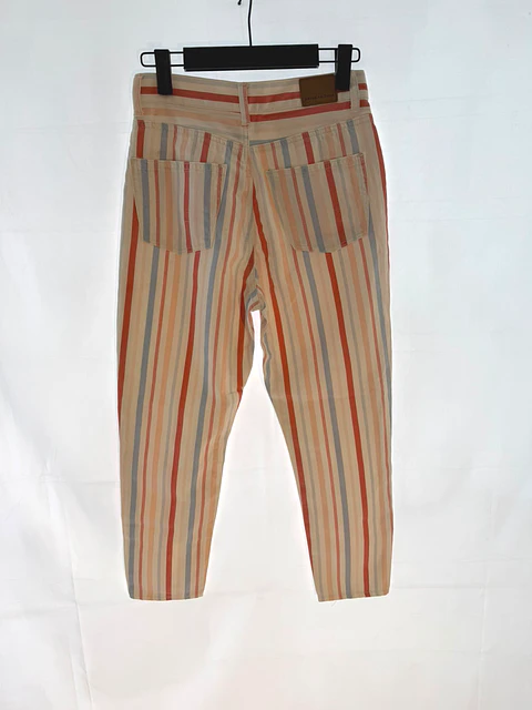 Pantalón American Eagle a Rayas Multicolor