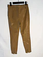 Pantalón Skinny de Ecocuero Camel Umbrale - Miniatura 3