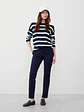 Pantalón Sloan Slim Ankle Azul Marino Banana Republic - Miniatura 4
