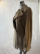 Trench Corto Efecto Gamuza Camel Zara - Miniatura 3