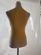 Top Zara Acanalado Cuello Alto Tono Café Claro - Miniatura 4