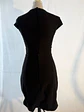 Vestido Negro Estructurado H&M (LBD) con Costuras Sastre - Miniatura 2