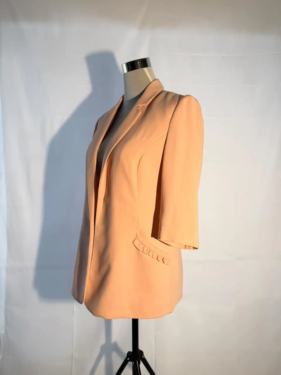 IO Blazer Estructurado Solo Botón - Coral/Melón 3