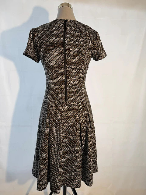 Vestido Elegante Michael Kors Texturizado "Fit & Flare"