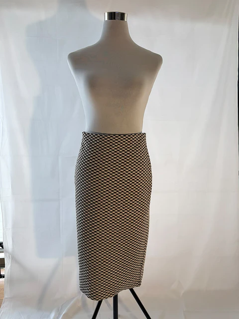 Falda Midi Estampado Geométrico H&M