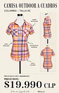 Camisa Outdoor a Cuadros Columbia - Miniatura 1