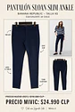 Pantalón Sloan Slim Ankle Azul Marino Banana Republic - Miniatura 1