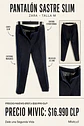 Pantalón Sastre Slim Azul Marino Zara - Miniatura 1