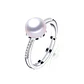 Anillo Plata 925 Perla Blanca - Miniatura 1