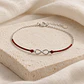 Pulsera Plata 925 Hilo Rojo Infinito - Miniatura 4
