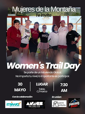 Women's Trail Day - Celebración 30 mayo - Tabio