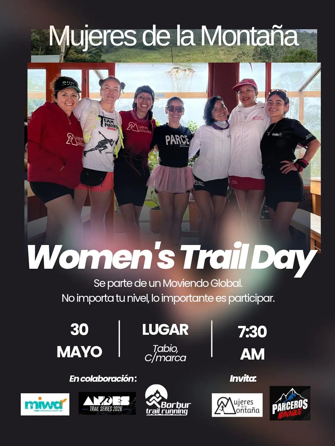 Women's Trail Day - Celebración 30 mayo - Tabio 1