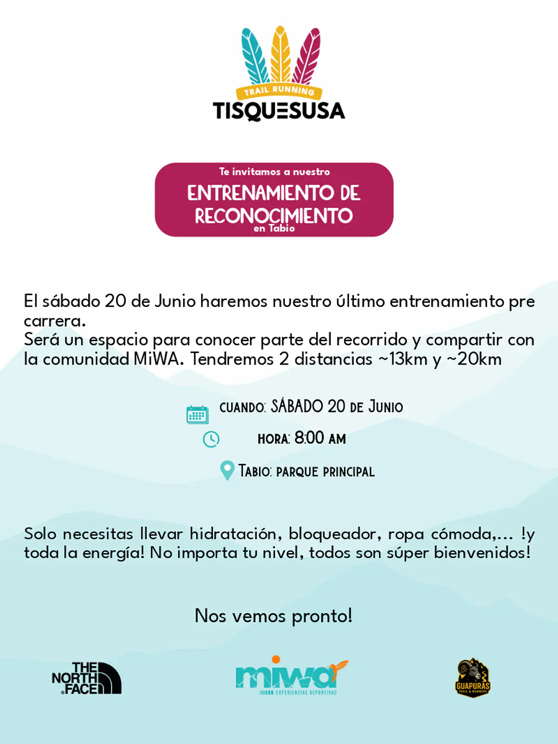 Entrenamiento Tisquesusa Trail - 20 Junio 1