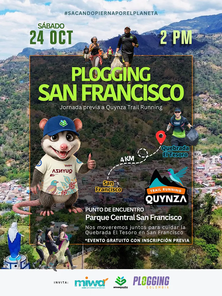 Plogging Pre Quynza Trail / Sábado 24 Octubre - 2:00pm 1