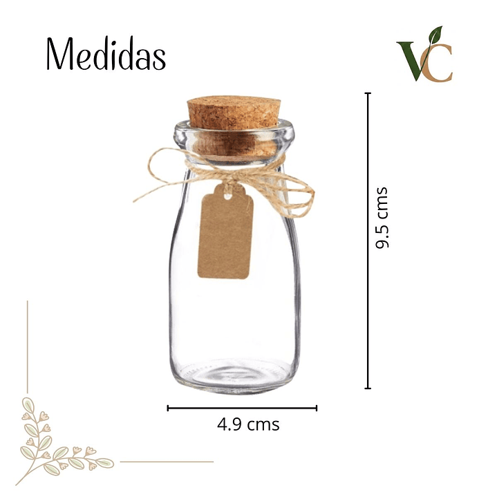 Botellas de vidrio 150 ml 2