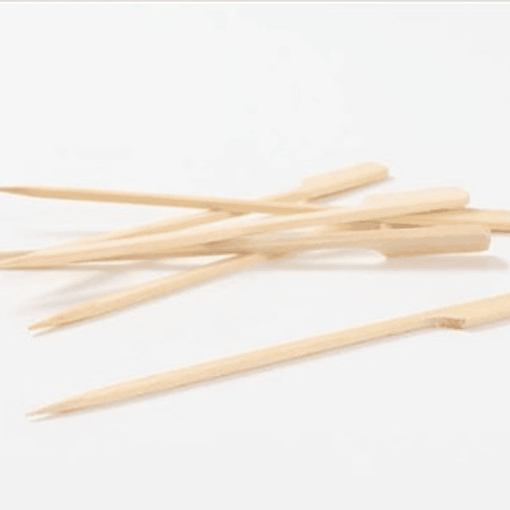 Caja Brocheta | Pincho Banderita Bambú 9 , 12 y 25 cm (paquete 100 Unid) 5
