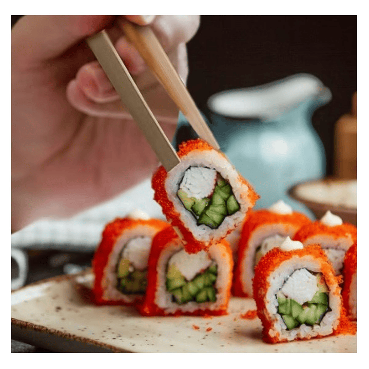 Pinza Degustación bambú 12 cm (paquete 20 Unidades) 4