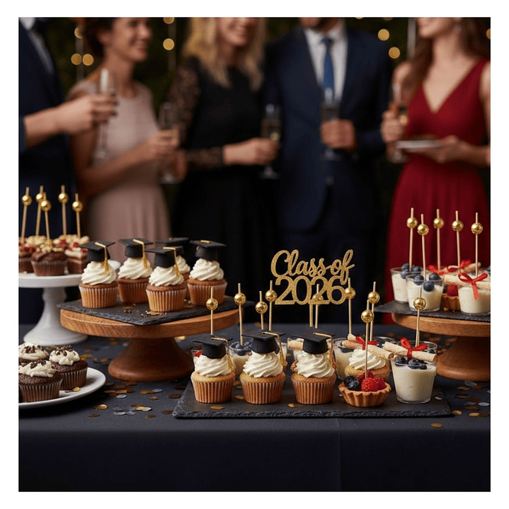 Brocheta | Pincho Perla Dorada 12 cm (paquete 100 Unid) 3