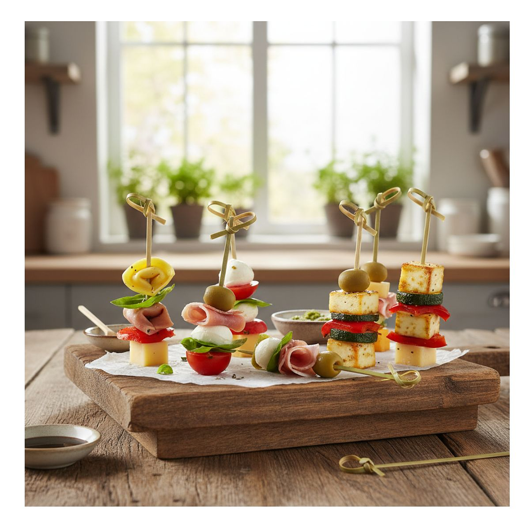 Brocheta | Pincho Bambú Nudo 15 cm (paquete 100 Unid) 6