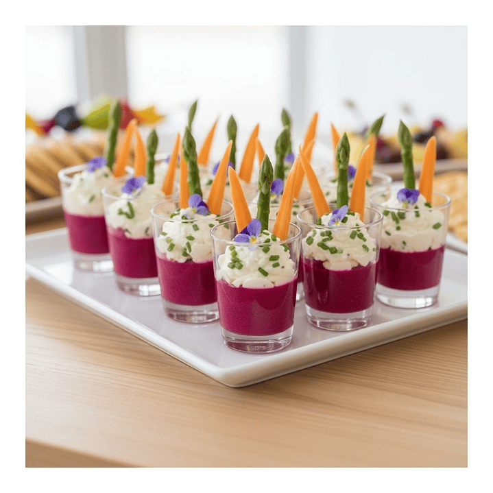 Vaso Shot Plástico Acrílico  60 ML (50 Unidades) 6