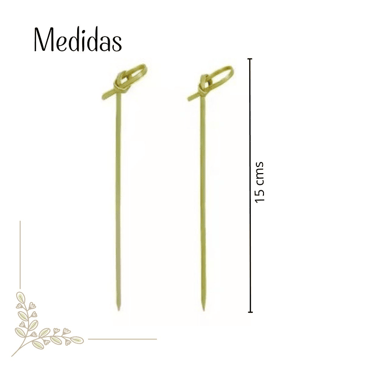 Caja Brocheta | Pincho Bambú Nudo 15cm (5000 Unidades) 2