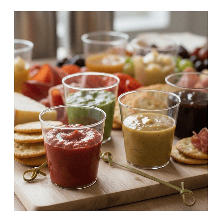 Caja Vaso Shot Plástico Acrílico  60 ML (500 Unidades) 3