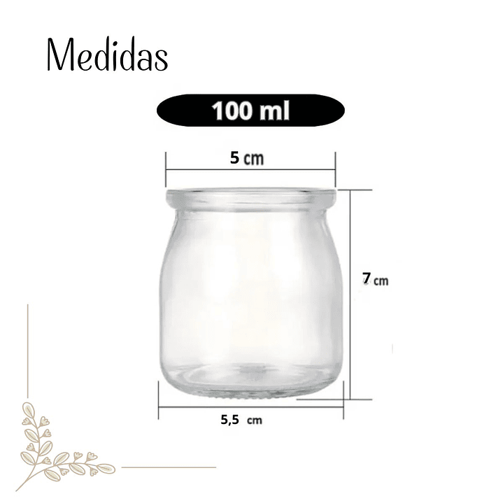 Caja Frasco Vidrio 100 ml (10 unidades) 2