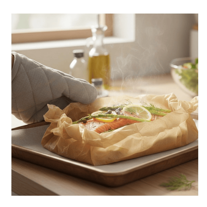 Rollo Papel para Hornear Café 20 mts x 30 cms 4