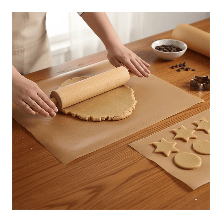 Rollo Papel para Hornear Café 20 mts x 30 cms 6