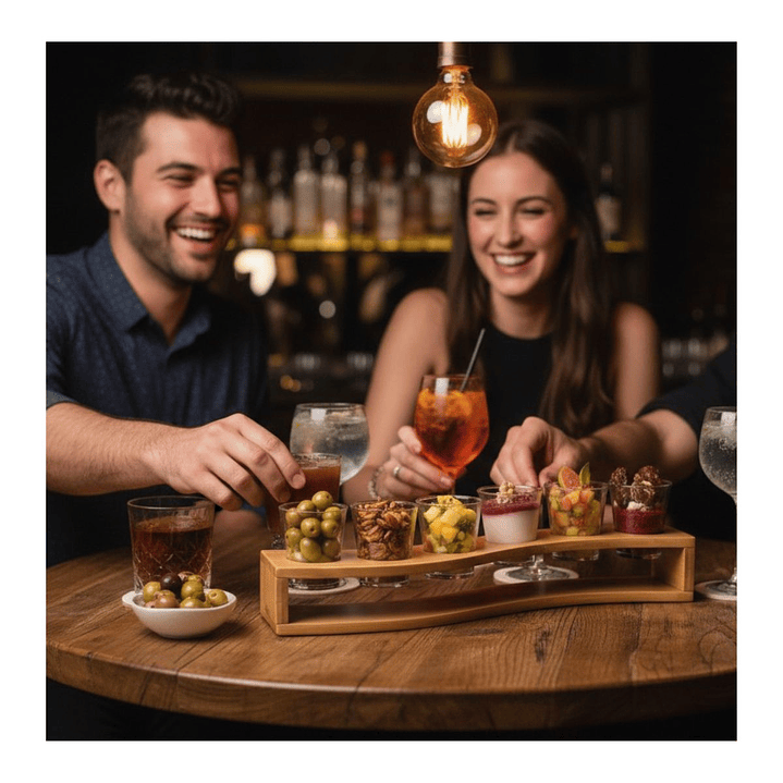 Soporte Curvo Shots y Vasitos de degustaciones (6 Cavidades) 4