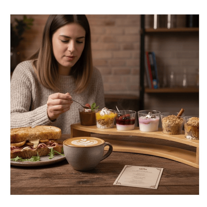 Soporte Curvo Shots y Vasitos de degustaciones (6 Cavidades) 5