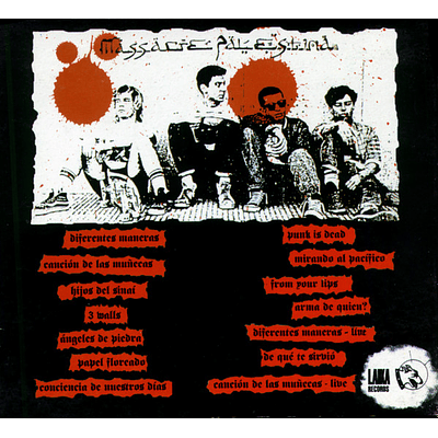 Massacre Palestina 'Buenos Aires Sub Atomic Skate Sounds '87 / '91' LP